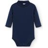 BABIDU Body Neonato Dolcevita a Maniche Lunghe 100% Cotone, Body Neonato Morbido Tessuto Traspirante ipoallergenico per Pelli sensibili, Vestiti Unisex per Battesimo Neonato e Bambina