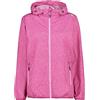 CMP - Giacca Donna con Cappuccio Antipioggia, Malva, XXXL