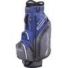 MACGREGOR Mactec 15 Series-Borsa da Golf Resistente all'Acqua, Sacca Uomo, Blu Marino/Grigio, Taglia Unica