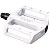 NC-17 Std Zero PRO in Alluminio Pedali/Pedale MTB per Bici/Mountain Bike Pedal/BMX Pedal/Resistente, Super Leggero/Pins Fisso, Pedalen Std Zero PRO, Bianco