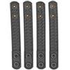 Bianchi AccuMold Elite, 7906 AccuMold Elite Belt Keeper, Hidden Snap, Cestino Nero (22091)