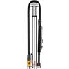 Lezyne 1-MP-MFDR-V206HPDG - Mini pompa CNC Micro Floor Drive Digital HPG, 160 PSI, 30 cm, colore: Argento lucido