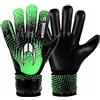 HO Soccer Force Green - Guanti da portiere, unisex, per bambini, nero/verde, 3