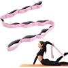 AiQInu Elastico Fasce di Resistenza, Elastici Fitness Yoga Stretching Band con 11 Loops, Fasce Elastiche Fitness per Yoga Pilates Fitnesse Stretching