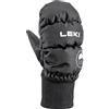 LEKI Little Eskimo - Guanti da bambino, taglia 4, colore: Nero