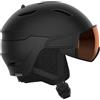 Salomon Driver Access Black Casco Sci Snowboard Unisex, Ottima comodità, Comfort ottimale, Protezione