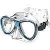 Seac Capri, Maschera Subacquea per Uomo, Donna e bambino, in silicone, Ideale per Snorkeling, acquamarina, regular
