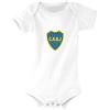Boca Juniors - Maglietta da Bambino, Colore: Bianco, Bambini, T-Shirt, 5060672800044, Bianco, FR : S (Taille Fabricant : 3-6 Mois)
