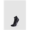 UYN Man Run Superleggera Socks, Calze Da Corsa Uomo, Black/Pearl Grey, 39-41