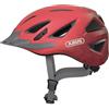 ABUS Urban-I 3.0 city helmet - casco da bici con luce posteriore, visiera e chiusura magnetica - per uomini e donne