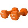 G5 HT SPORT Manubri O Manubrio in Neoprene da Palestra E Home Gym Antiscivolo da 0.5 a 6 kg Coppia O Singolo (2 x 3 kg)
