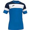 Joma Joma101534.703.6XS-5XS Crew IV T-Shirt Equip M/C, Maschio, Royal-Marine, 6XS-5XS