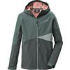 Killtec Bambini e ragazzi Giacca softshell/giacca outdoor con cappuccio KOS 142 BYS SFTSHLL JCKT, naturgrün, 140, 44087-000