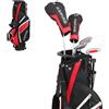 Aspire Golf Aspire, Set Junior Club Unisex-Adolescente, Rosso età 11-12