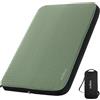 ACACIA Materassino autogonfiante spesso 10,2 cm con schiuma, innovativa struttura telescopica a Y, materasso da campeggio ultraportatile con sacco a pompa, letto compatto, verde