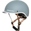 Exclusky Casco Bici Uomo Casco Monopattino Elettrico Adulti Casco Bici Donna Casco Scooter Uomo Donna Casco Vintage per Urban Strada (56-61cm)