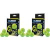 Schildkröt Donic Palline da Ping Pong Glow in the Dark, 6 Palline Fluorescenti Verde Chiaro, Qualità Poly 40+, per Giocare al Buio, 608507 (Confezione da 2)