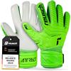 Reusch Guanti da portiere bambini | Protezione delle dita | presa sicura | traspirante, per allenamenti e partite, adatto a erba sintetica e naturale, Taglie 4-8, Attrakt Grip Finger Support Junior