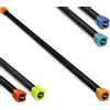 G5 HT SPORT Body Bar Professionale Barra Con Peso da 2 a 6 Kg Bilanciere Per Allenamento Aerobico, Yoga, Pilates | Home Gym e Palestra (3 KG (arancione))