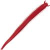 Berkley Gulp! Saltwater Fat Sandworm; esca da pesca realistica in plastica morbida, per pescatori d'acqua salata; infuso con Gulp! Scent; da barca, da riva e da estuario, 10 cm, gambero rosso