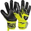 Reusch Guanti da portiere bambini | ottima presa e vestibilità ergonomica | massima stabilità, per allenamenti e partite, adatto a erba naturale e sintetica, Taglie 3-8, Attrakt Silver Junior