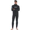 Seac Riese Giacca con Cappuccio e Salopette, Muta da Subacquea in Neoprene da 8.5 mm da Uomo