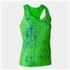 Joma Maglia a Bretelle Élite IX Maglietta, Verde Fluo, 4XS Donna