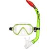 Scubapro Spider Set maschera e boccaglio per bambini, 24.301.030 24.301.700 24.301.230, Spider Set, verde