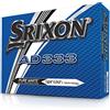 Srixon AD333 Palline Da Golf, Modello 2018, Bianco, 1 Dozzina