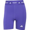 adidas Donna Techfit Short Leggings Tights, Pure Purple, S 3 inch