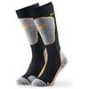 Black Crevice Skisocken 1 Paar, schwarz/orange, 43-46