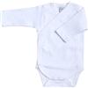 BABIDU Body Neonato a Maniche Lunghe 100% Cotone con Stampa Stelle e Chiusura ad Incrocio, Body Neonato e Prematuro, Tessuto Morbido e Ipoallergenico per Pelli Sensibili, Abbigliamento Unisex