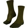 FALKE TK2 Explore Wool M So lana filo funzionale spessi antivesciche 1 paio, Calzini da escursionismo Uomo, Verde Forest 7657, 46-48