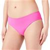 Hurley Solid Full Bottom Mutandine Bikini, Dragonfruit, L Donna