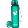 AORIN Borraccia Sportiva & Bottiglia d'Acqua a Prova di Perdite-350ml/500ml/750ml/1L, Borraccia Palestra-Senza BPA/Essere Applicabile Borracce, Adulti, Palestra, Sport all' Aperto