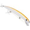 Seaspin Mommotti 160 S - Esca Artificiale per la Pesca a Spinning, Long Jerk Minnow Affondante 160 mm 24 g - Assetto Stabile, Lanci Lunghi - Per Predatori Marini (ARB)