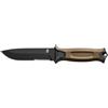 Gerber Coltello semi-seghettato con fodero, Lunghezza lama: 12,2 cm, Strongarm Fixed Blade Survival Knife, Coyote, 31-003655