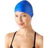 Amazon Basics Cuffia da bagno unisex in silicone - Confezione da 2, Nero/Blu, Taglia unica