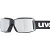 uvex mtn tour - occhiali sportivi per adulti - privo di appannamenti - privo di appannamenti - black matt/mir.silver - one size