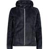 CMP - Woman Jacket Fix Hood, Antracite-Bianco, 40