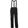 Killtec Nilam Pantaloni da Sci/Softshell con Spalline Rimovibili, Protezione Bordi E Protezione Neve, Uomo, Nero, XL