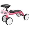 HUDORA Bicicletta senza pedali Up 6 Pixie - Bici pedagogica per bambini dai 12 mesi - Geometria antiribaltamento - Primi passi cavalcabile per bambini di 73-80 cm -Quadriciclo giocattolo con 4 ruote
