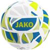 JAKO Miniball Iconic, bianco/jako blu/giallo fluo, 1