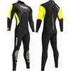 Cressi Morea Wetsuit Full Black/Yellow Man S/2