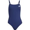 adidas Femme Thin Straps V-Back Swimsuit, Team Navy Blue 2, 30