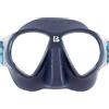 Cressi dal 1946 - Force Mask - Maschera Lenti in Policarbonato e Facciale Morbido TPR per Snorkeling, Nuoto in Superficie Vacanze al Mare - Blu Navy_Cinghiolo Elastico Nero Corallo - Taglia Unica