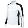 Nike Womens Soccer Drill Top W Nk DF Acd23 Dril Top, White/Black/Black, DR1354-100, XL