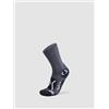 UYN Explorer Calza Outdoor Uomo Media Lunghezza Calze, Uomo, Anthracite/Pearl Grey, 35/38
