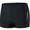 Speedo Boom Digital Plastisol Aquashort Jm Costume da Bagno per Bambini, Bambino, Costume da Bagno, 8-11341F385_M, Nero/Blu Piscina/Giallo Cedro (Pool), 5-6