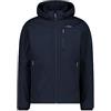 CMP Men's Jacket with Zip and Hood Softshell